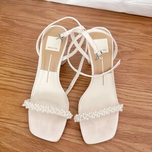 Dolce Vita Nory Heels - Vanilla Pearls